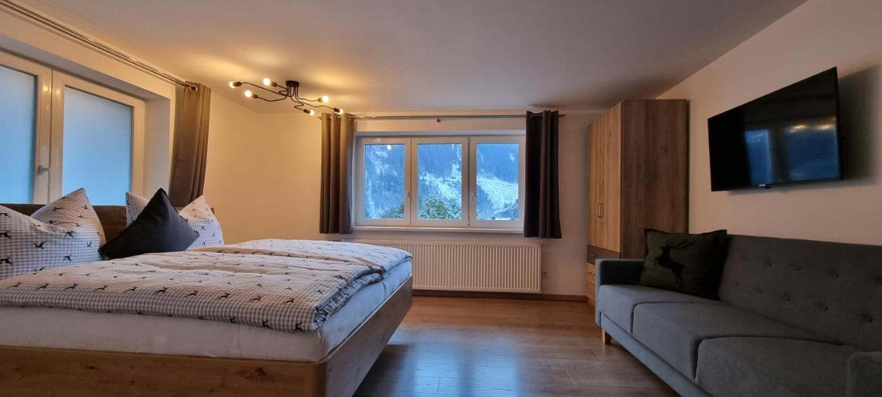Ferienwohnung Haus Tisch Schruns Exterior foto