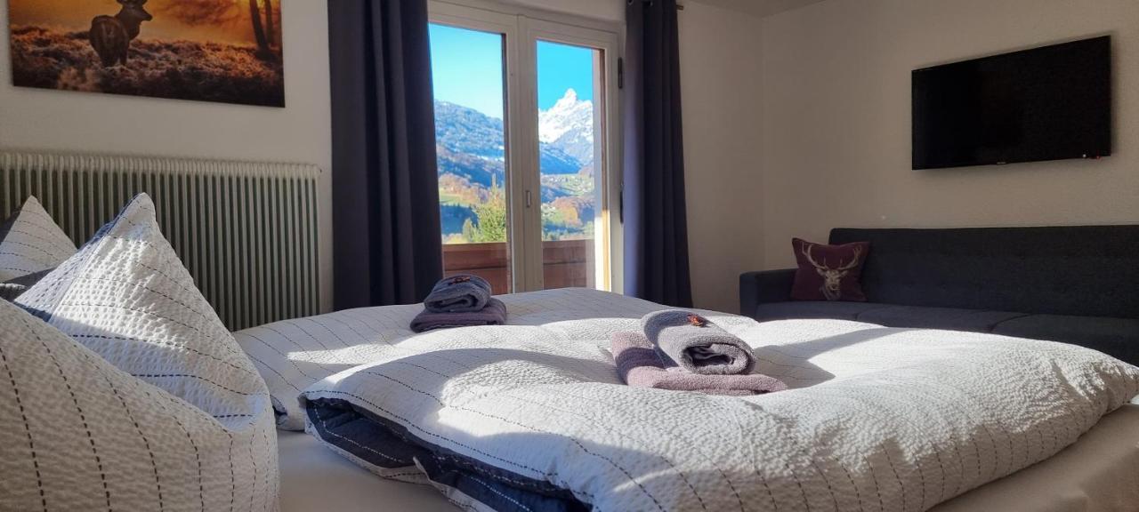 Ferienwohnung Haus Tisch Schruns Exterior foto