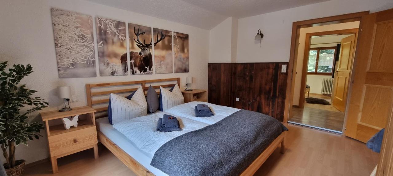 Ferienwohnung Haus Tisch Schruns Exterior foto