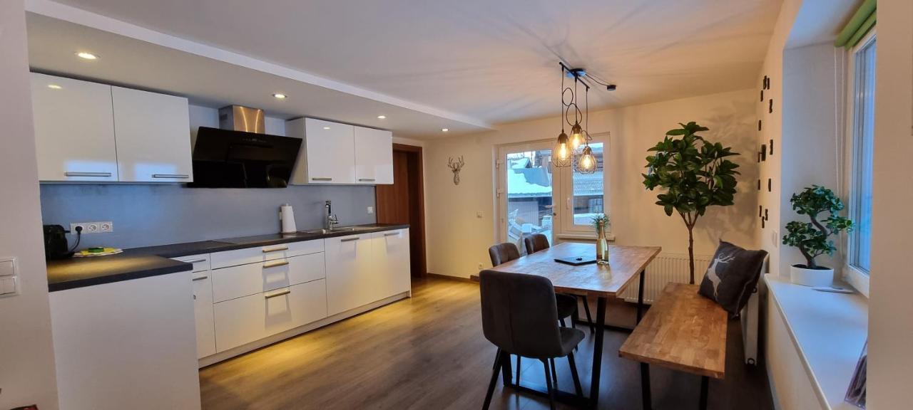 Ferienwohnung Haus Tisch Schruns Exterior foto
