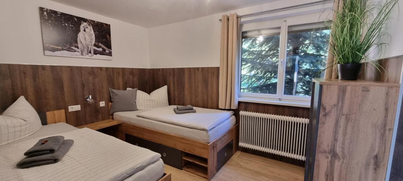 Ferienwohnung Haus Tisch Schruns Exterior foto