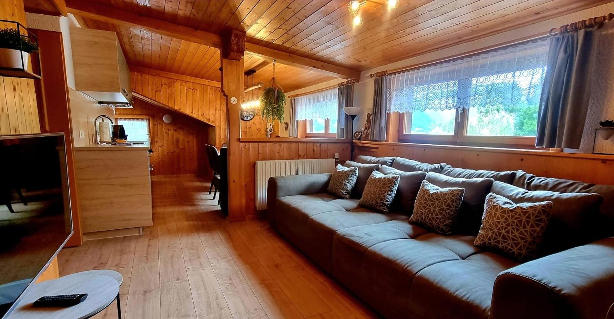 Ferienwohnung Haus Tisch Schruns Exterior foto