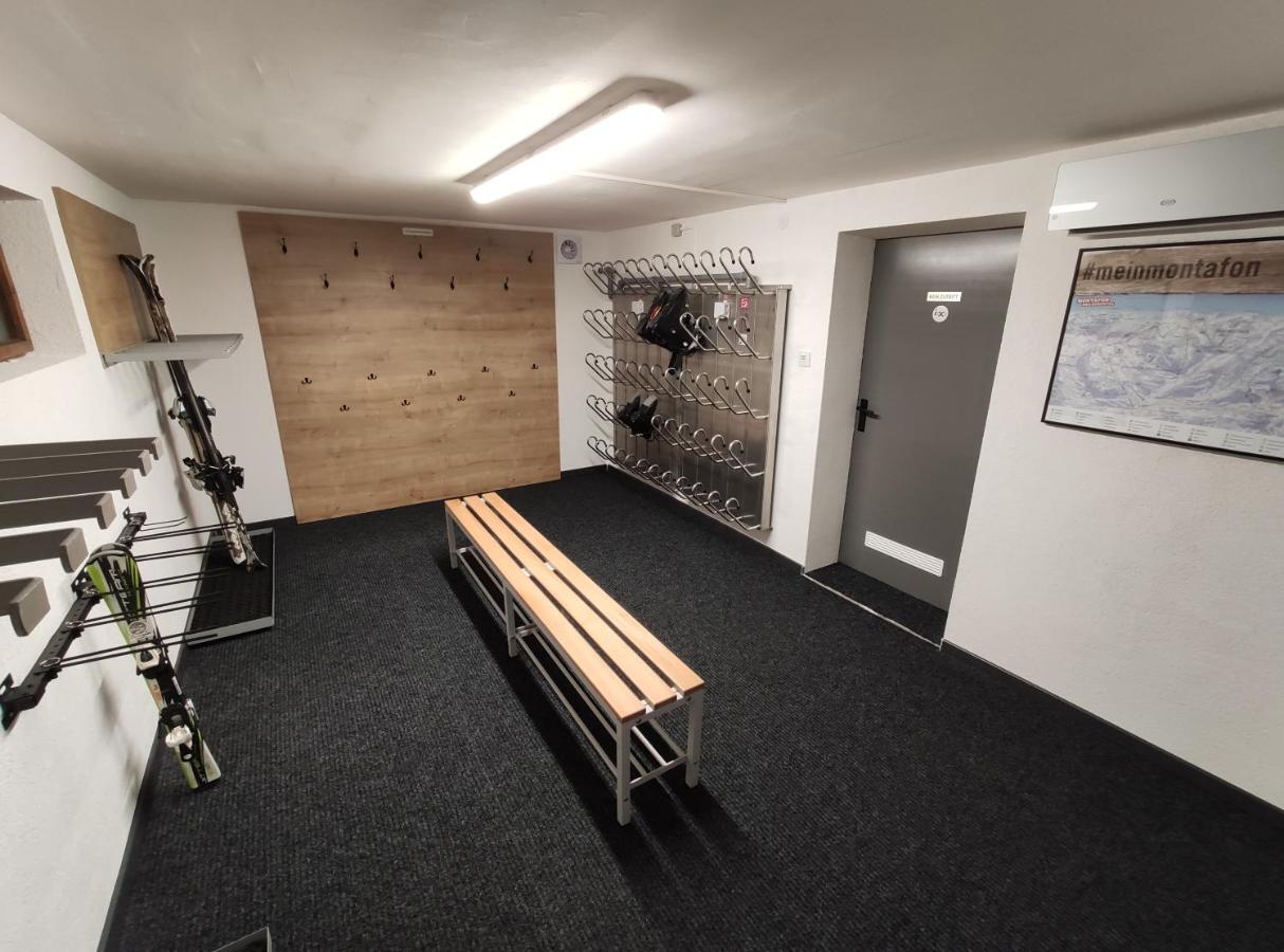 Ferienwohnung Haus Tisch Schruns Exterior foto